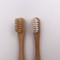 Cepillo de dientes de bambú con mango redondo para niños
