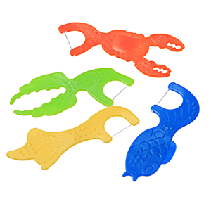 Flossers para niños en 4 tipos de animales marinos