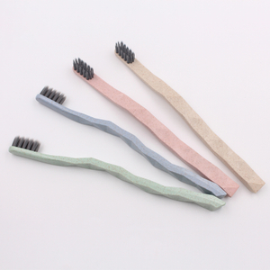 Cepillo de dientes biodegradable plano angular